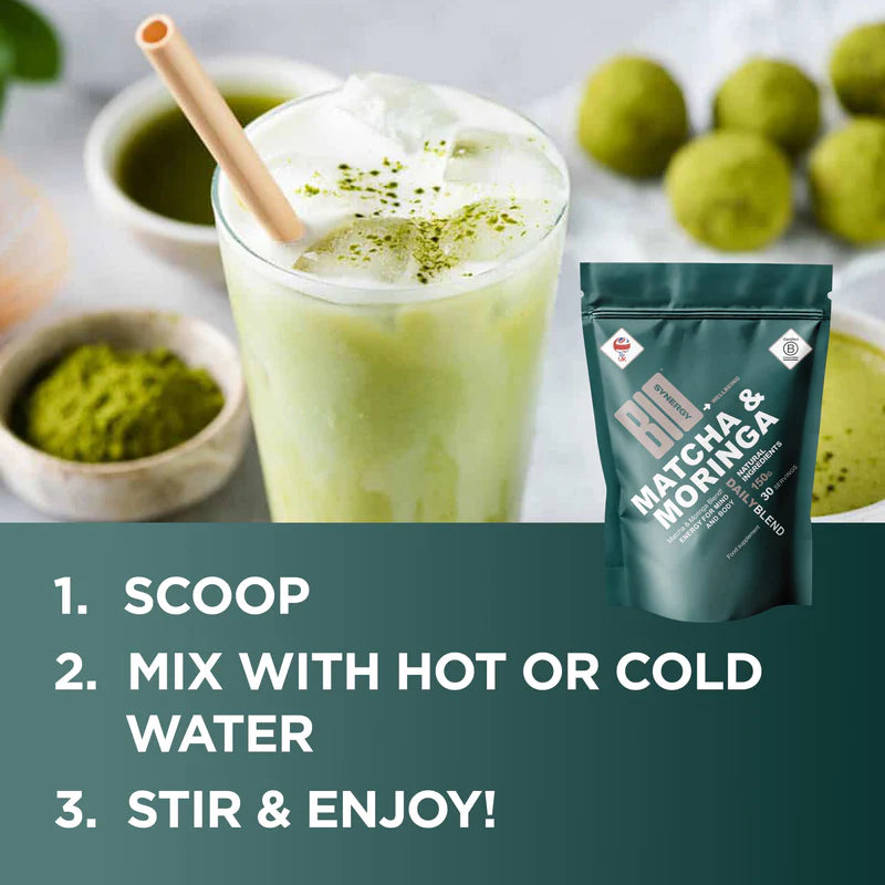 Matcha & Moringa Powder
